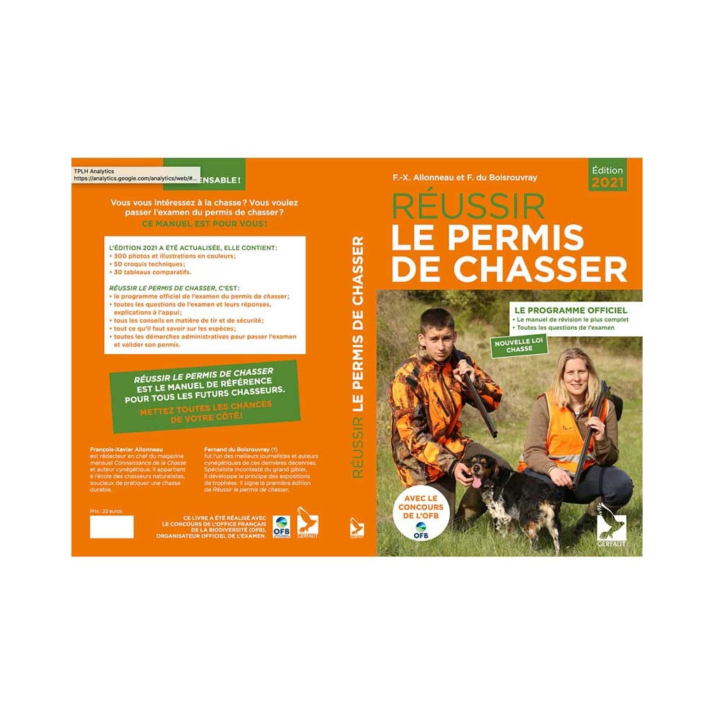 Livre Réussir le permis de chasse - Toutpourlahutte.com